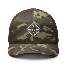 Load image into Gallery viewer, Hard 2 Hustle (Camouflage) - Trucker Hat