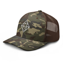 Load image into Gallery viewer, Hard 2 Hustle (Camouflage) - Trucker Hat