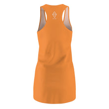 Load image into Gallery viewer, Camo Brian (Orange) Women's Cut & Sew Racerback Dress