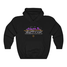 Load image into Gallery viewer, Hard 2 Hustle (Grind - Purp) Heavy Blend™ Hooded Sweatshirt