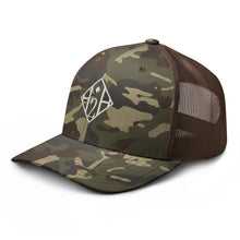 Load image into Gallery viewer, Hard 2 Hustle (Camouflage) - Trucker Hat

