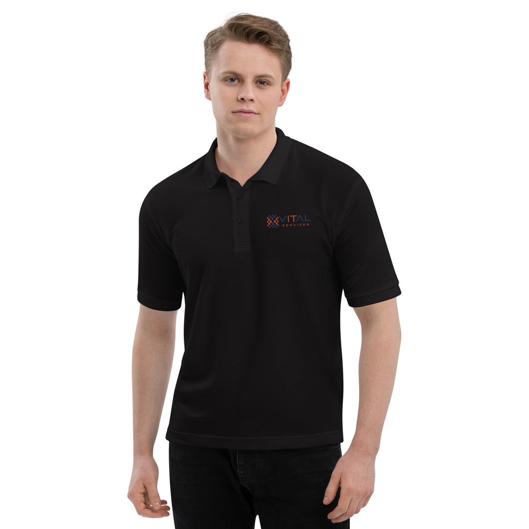 Hard 2 Hustle (Vital Services) Men's Premium Polo