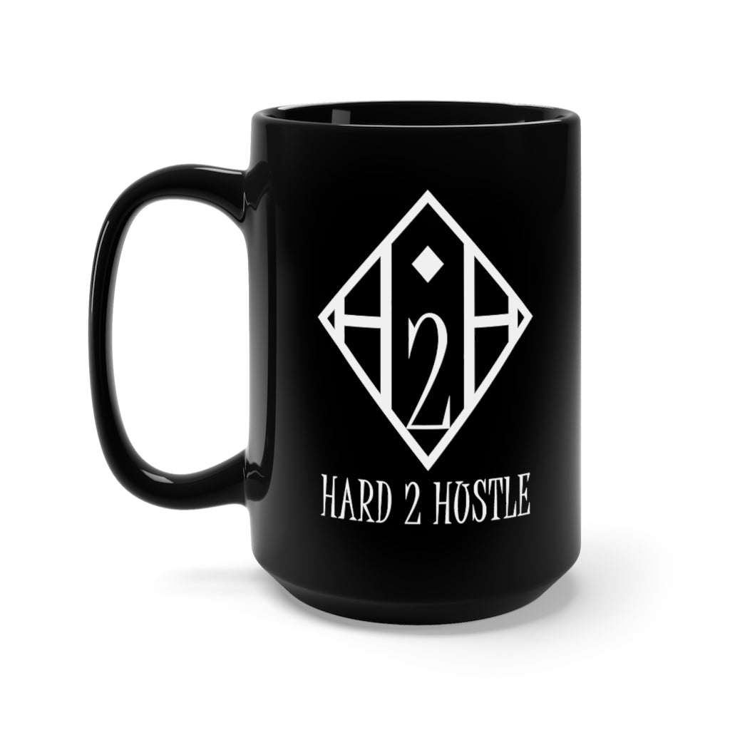 Hard 2 Hustle Black Mug 15oz