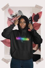 Load image into Gallery viewer, Hard 2 Hustle (Rainbow) Heavy Blend™ Hoodie
